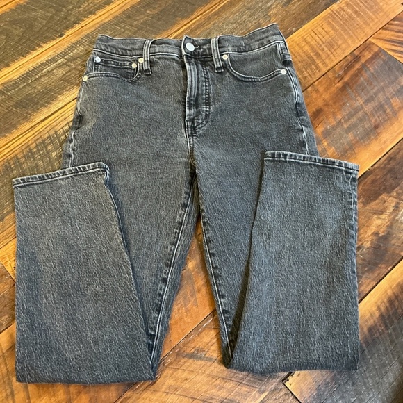 Madewell The Perfect Vintage Jean Gray Wash High Rise Size 25 - Picture 4 of 13